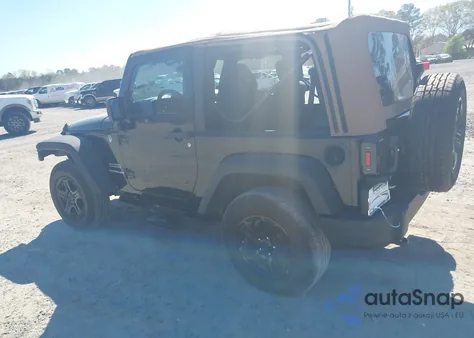 2011 Jeep Wrangler Sport z USA, uszkodzony, nr VIN 1J4AA2D11BL601512